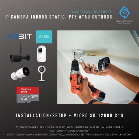 Jual Jasa Instalasi Setup IP Camera Indoor Static PTZ Atau Outdoor