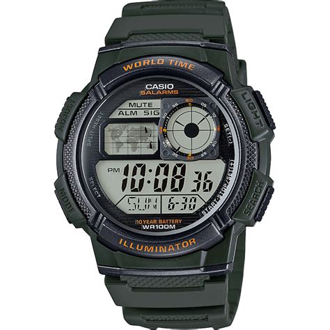 Casio Collection AE 1000W 3AVEF World Time Reloj EAN 4549526112072