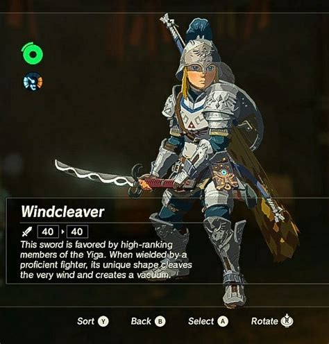 The Best Katana In Breath Of The Wild Zelda Amino