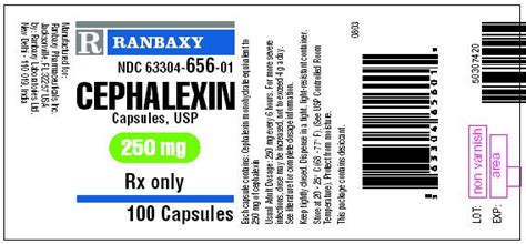 Dailymed Cephalexin Capsule Cephalexin Suspension