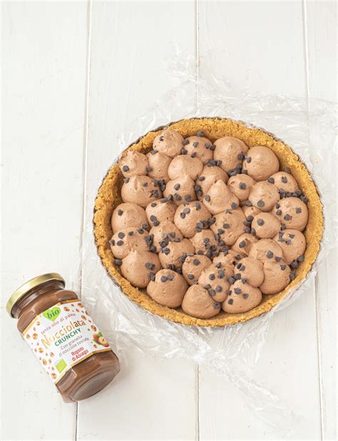 CROSTATA FREDDA ALLA NOCCIOLATA CRUNCHY Golosissima