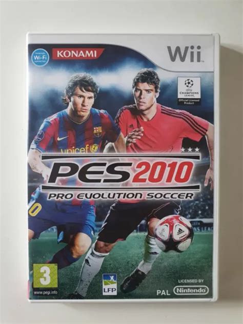 Pes Pro Evolution Soccer Jeu Nintendo Wii Complet Avec Livret En