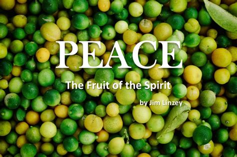 Fruit Of The Spirit Peace