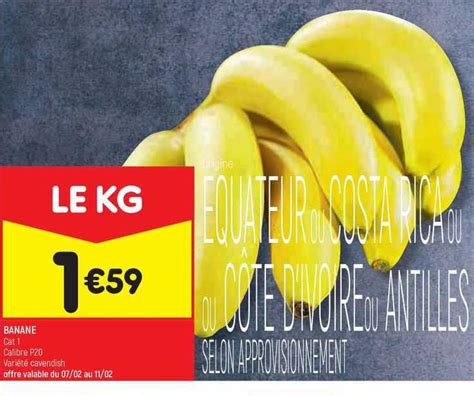 Promo Banane Chez Leader Price ICatalogue Fr