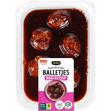 Jumbo Aziatische Keuken Balletjes Babi Ketjap 260g Bestellen Jumbo