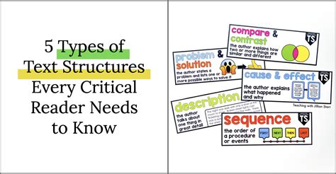 5 Types of Text Structures Every Critical Reader Needs to Know ...