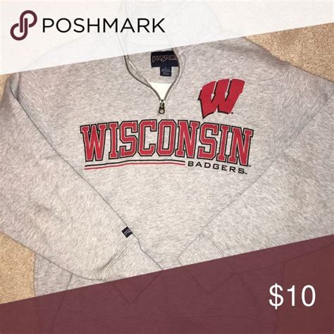 Uw Madison Sweatshirt Sweatshirts Long Sleeve Tshirt Men