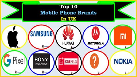 Top 10 Mobile Phone Brands in UK | Most Popular Smartphone Companies