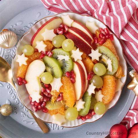 Christmas Fruit Salad 20 Min Recipe