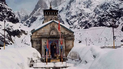 Kedarnath snowfall weather conditions Kedarnath temperature hilly areas ...