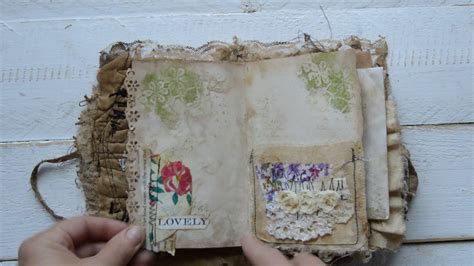 Nature Themed Grungy Junk Journal Already Sold Thank You YouTube