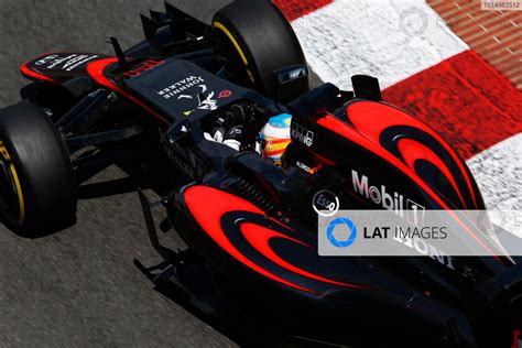 Monte Carlo Monaco Sunday 24 May 2015 Fernando Alonso McLaren MP4