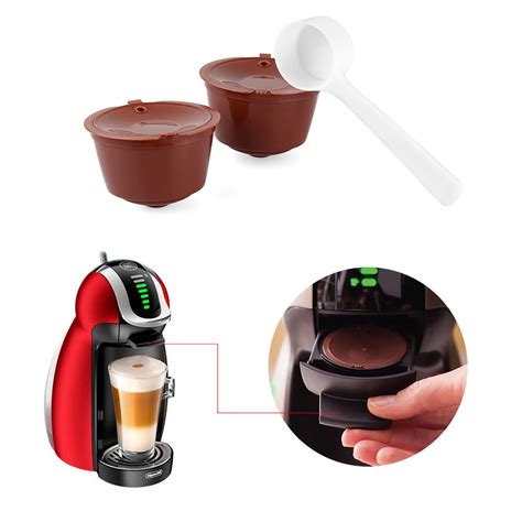 Aliexpress Buy Pcs Reusable Refillable Capsules Pods For Nescafe