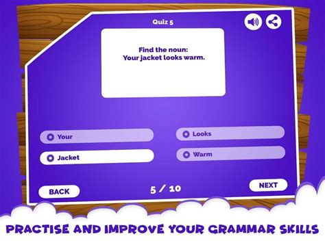 English Grammar Noun Quiz Game English Nouns App Apk Android