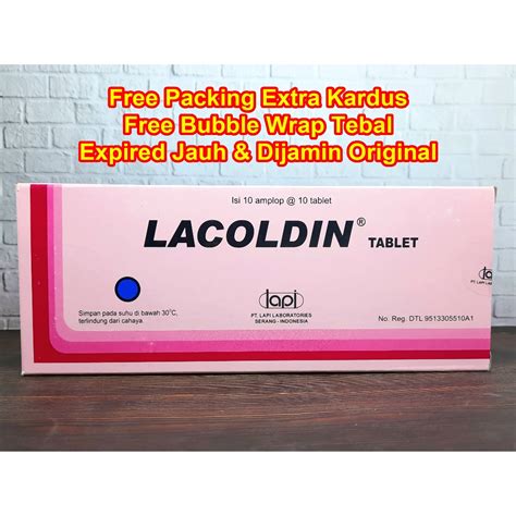 Jual Lacoldin 1 Strip 10 Tablet Obat Demam Batuk Pilek Flu Dewasa