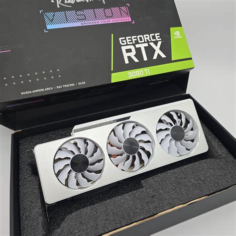 RTX 3080Ti Gigabyte Vision OC 12GB White, NVIDIA Gaming Graphics Card ...