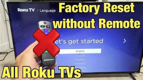 Tcl Roku Tv Reset Button Location