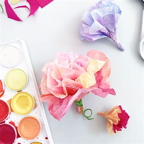 How To Make Easy Tissue Paper Flowers Angie Holden The Country Chic