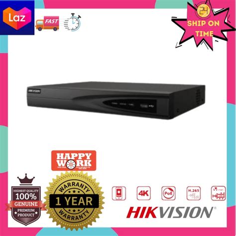 HIKVISION NVR DS 7604NI Q1 4P 4 Ch 1U 4 PoE 4K Lazada PH