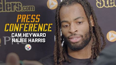 Cam Heyward Najee Harris On Upcoming Game Vs Patriots Pittsburgh Steelers Youtube