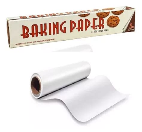 Rollo De Papel Encerado De Cocina Para Hornear 30cm X 5m Mercadolibre