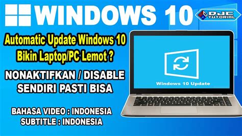 Cara Menonaktifkan Disable Windows Update Secara Permanen Di Windows 10