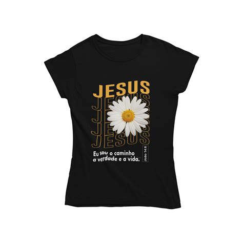 Baby Long Prime Camiseta Jesus Eu Sou O Caminho R Em Loja Estilo