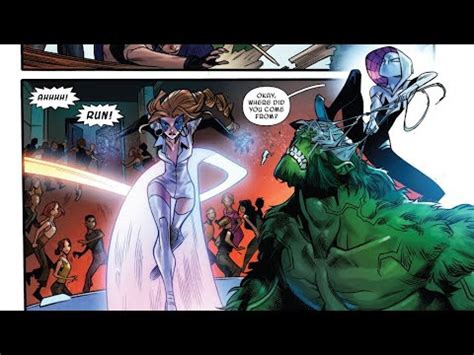 Spider Gwen Earth Dazzler Vs Earth Hulk Spider Gwen Smash