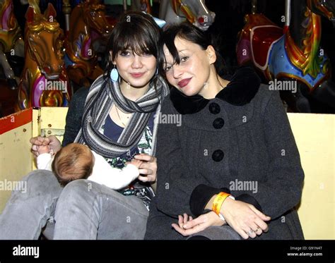 Pearl Lowe (R) and daughter Daisy Lowe attend the Celebrity Evening at ...