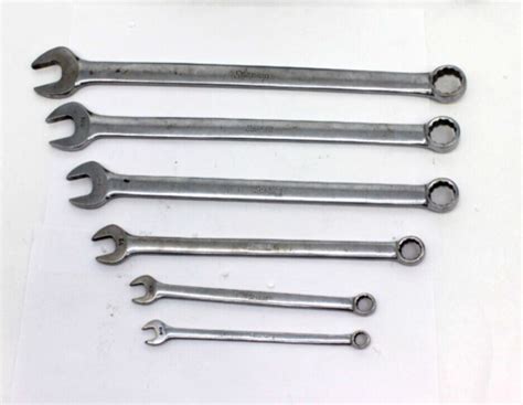 Snap On Piece Sae Point Combination Wrench Set Ebay