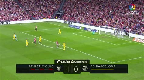 Athletic Bilbao vs Barcelona Highlights 1-0 - YouTube