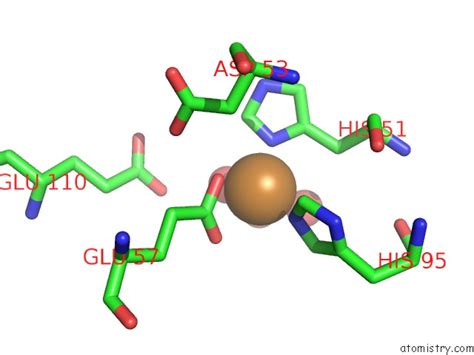 Copper In Pdb Hvo Angstrom X Ray Crystal Structure Of Cufe