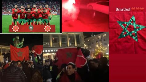 🇲🇦🇸🇪‎اجواء احتفال من السويد ألف ألف مبروك المنتخب المغربي اسود الاطلس