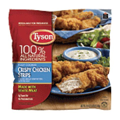 Tyson Fully Cooked Crispy Chicken Strips 25 Oz