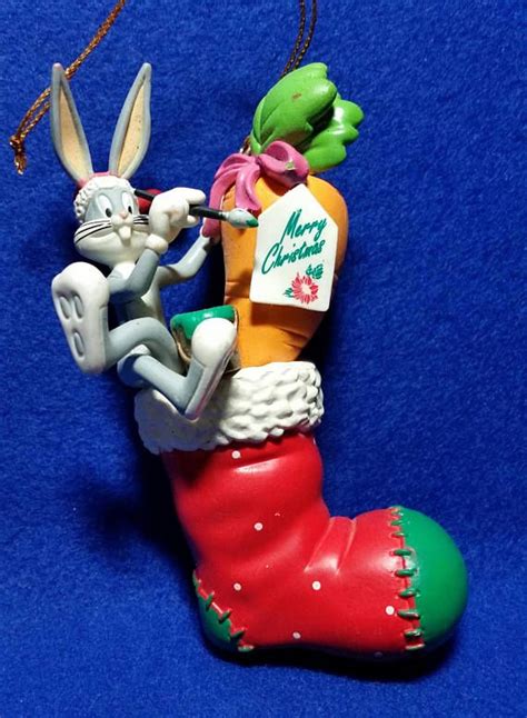 Bugs Bunny With Carrot In Stocking Looney Tunes Etsy