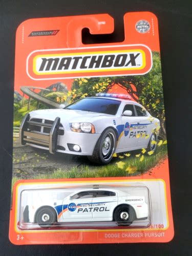 Matchbox New 2023 Series Nasa Dodge Charger Pursuit White 86 2023 Basic Car Nip Ebay