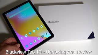 Blackview Tab 10 Specs Faq Comparisons