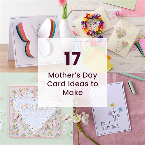 17 Beautiful Handmade Mothers Day Card Ideas Hobbycraft