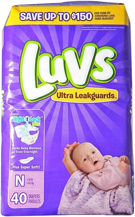 Amazon Luvs Diapers One Month Supply As Low As Shipped 45 Off