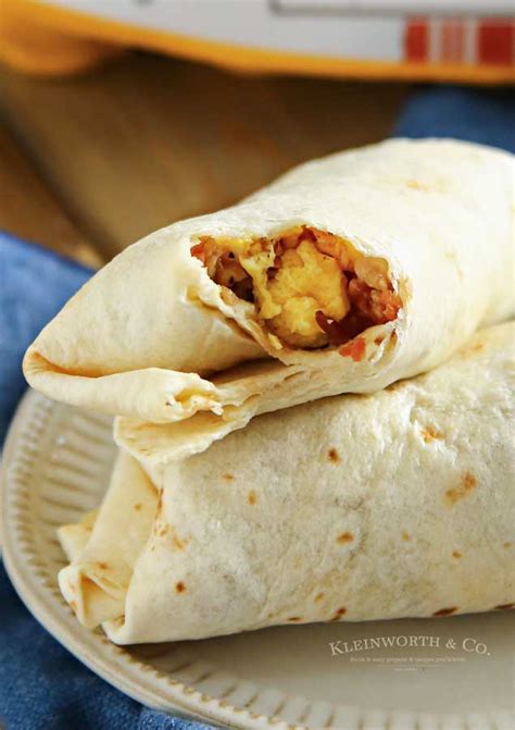 Air Fryer Breakfast Burritos - Yummi Haus