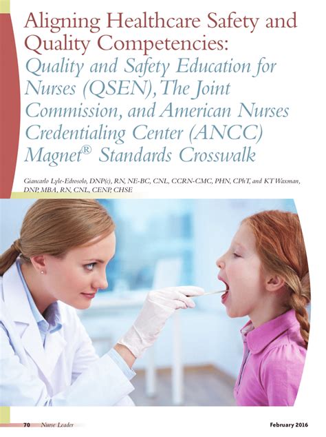 PDF Aligning Healthcare Safety And Quality Competencies Quality And