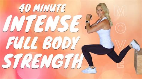 Intense FULL BODY STRENGTH Workout Tracy Steen YouTube