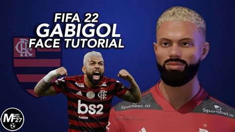 Fifa 22 Gabigol Face Tutorial Stats Flamengo Youtube