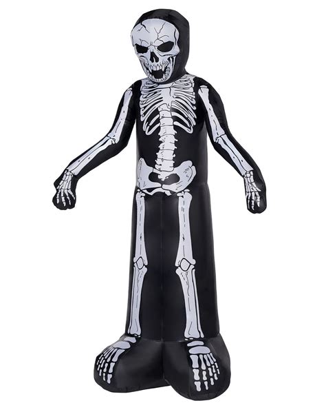 8 Ft Skeleton Inflatable Spirit Halloween Wikia Fandom