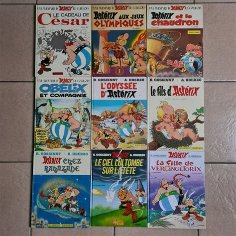 Astérix 9x C 9 Album EO 1968 2019 Catawiki