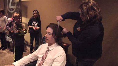 Rivermens Eric Levine Gets Haircut For Fundraiser Youtube