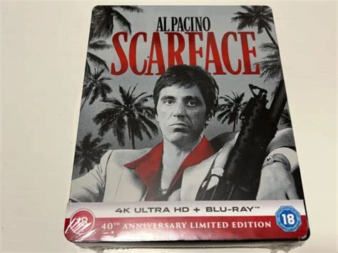 SCARFACE 4K UHD Blu Ray SteelBook U K Exclusive EUR 71 68 PicClick IT