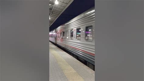 «впервые на канале» - чс4т с пасс. поездом отправляется со станции ...