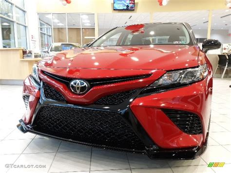 2020 Supersonic Red Toyota Camry Trd 136388918 Photo 13 Gtcarlot