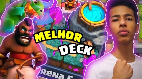 Melhor Deck Para Arena Atualizado Clash Royale Youtube